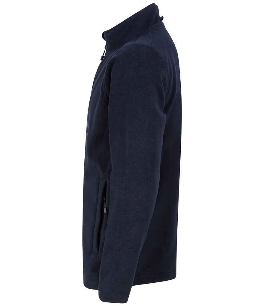 Henbury Recycled Polyester Micro Fleece Jacket