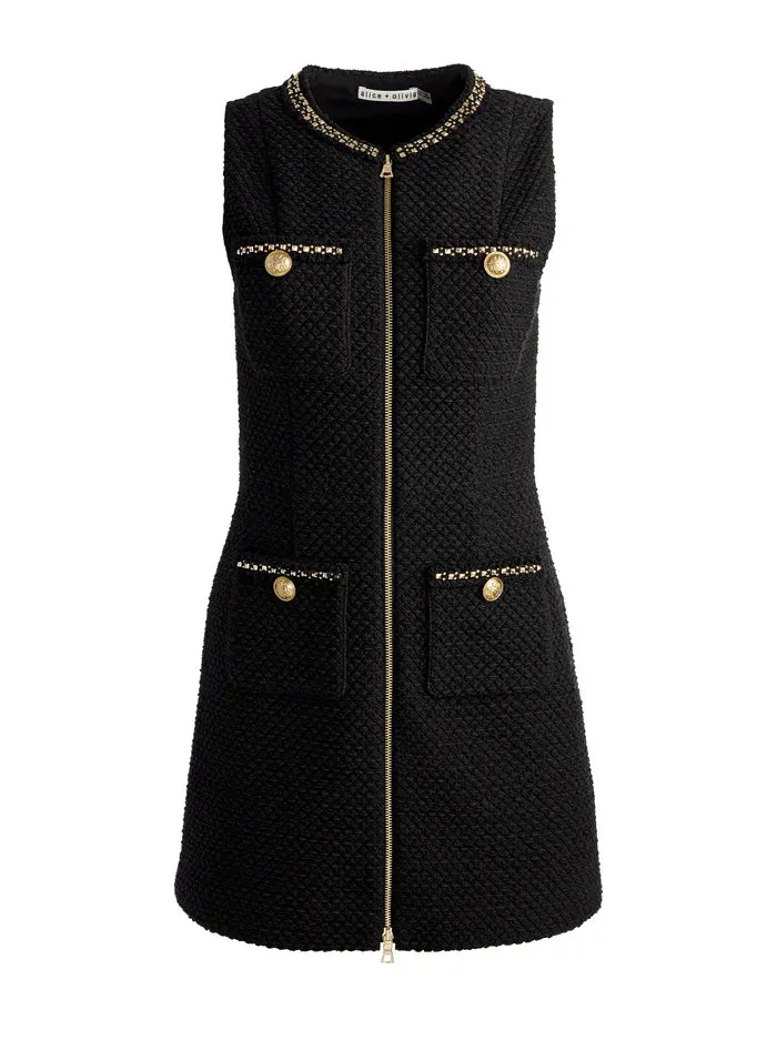 Lachlan Mini Dress - Black