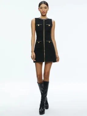 Lachlan Mini Dress - Black