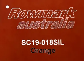 Leatherette Engraving Sheet In Orange 305 x 610mm