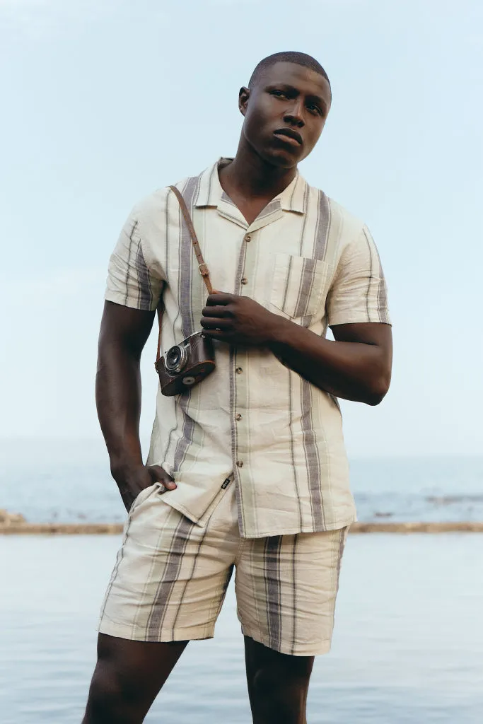 Linen Shirt _ 150421 _ Off White