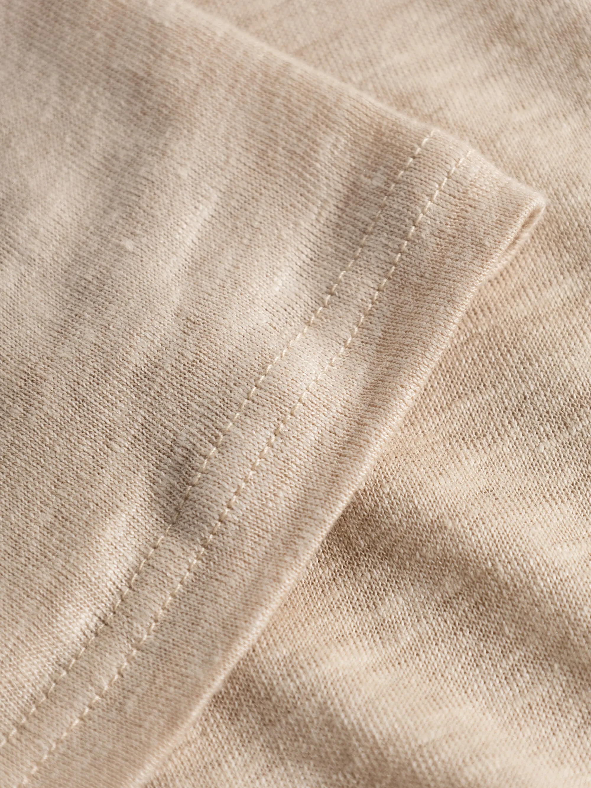Linen t-shirt - Safari