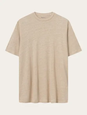 Linen t-shirt - Safari