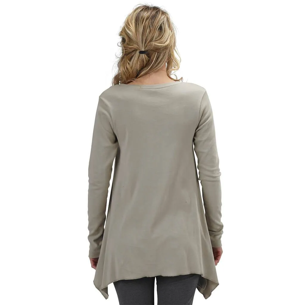 Long Sleeve Jenna Hippie Top