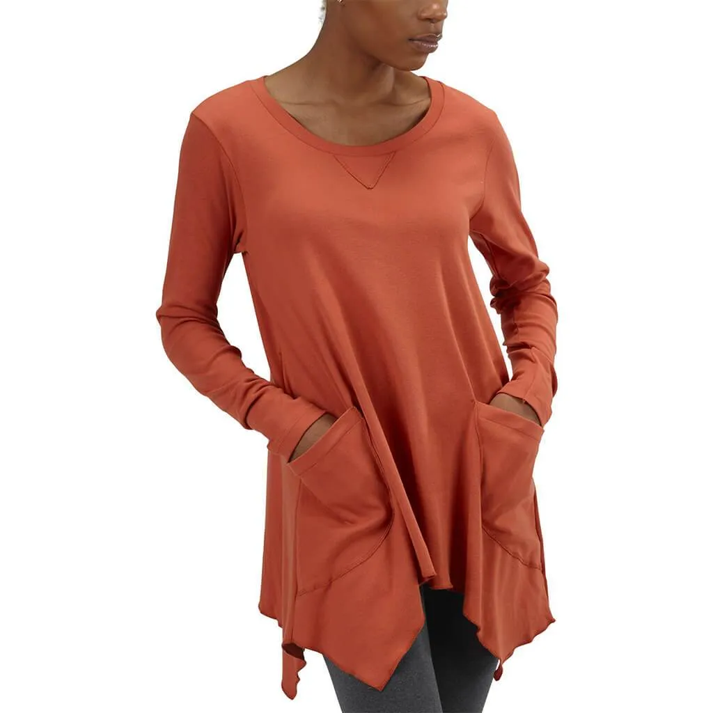 Long Sleeve Jenna Hippie Top