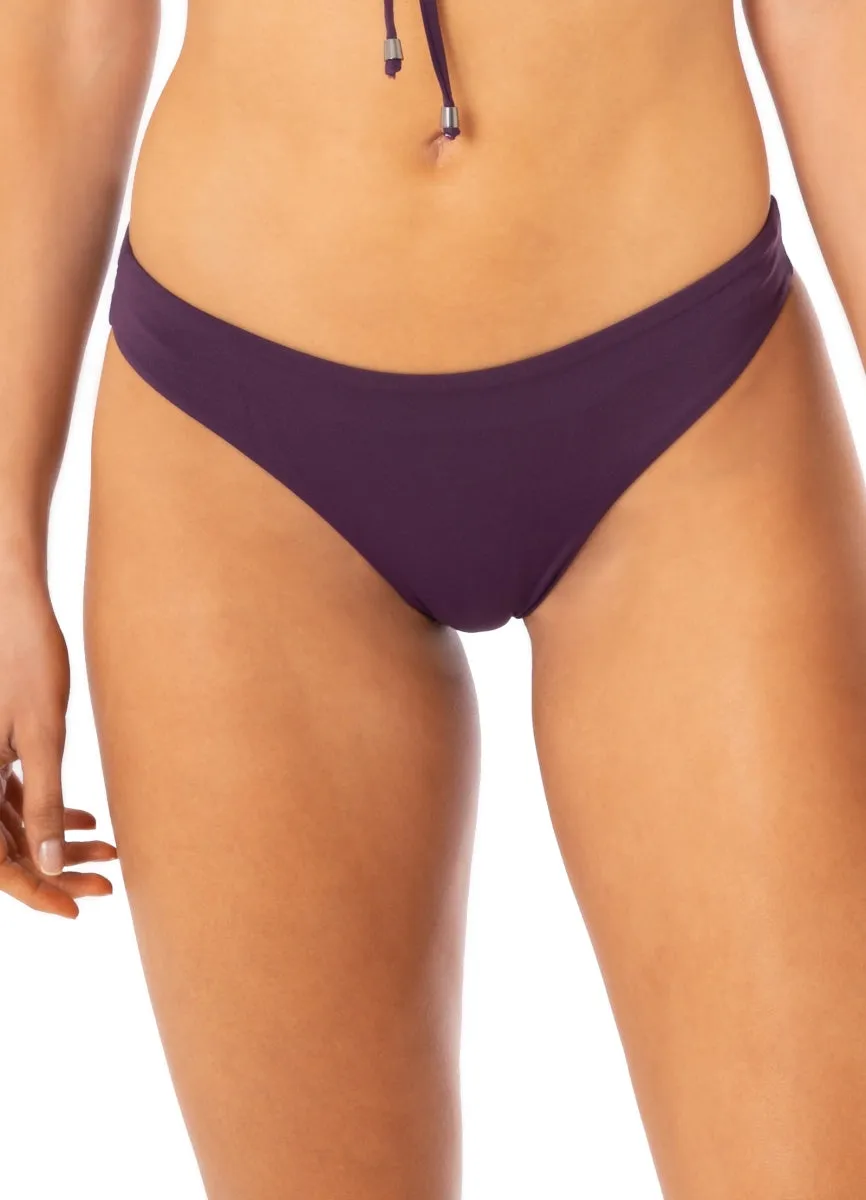 Classic Bikini Bottom - Maaji Dark Grape Sublimity Collection.