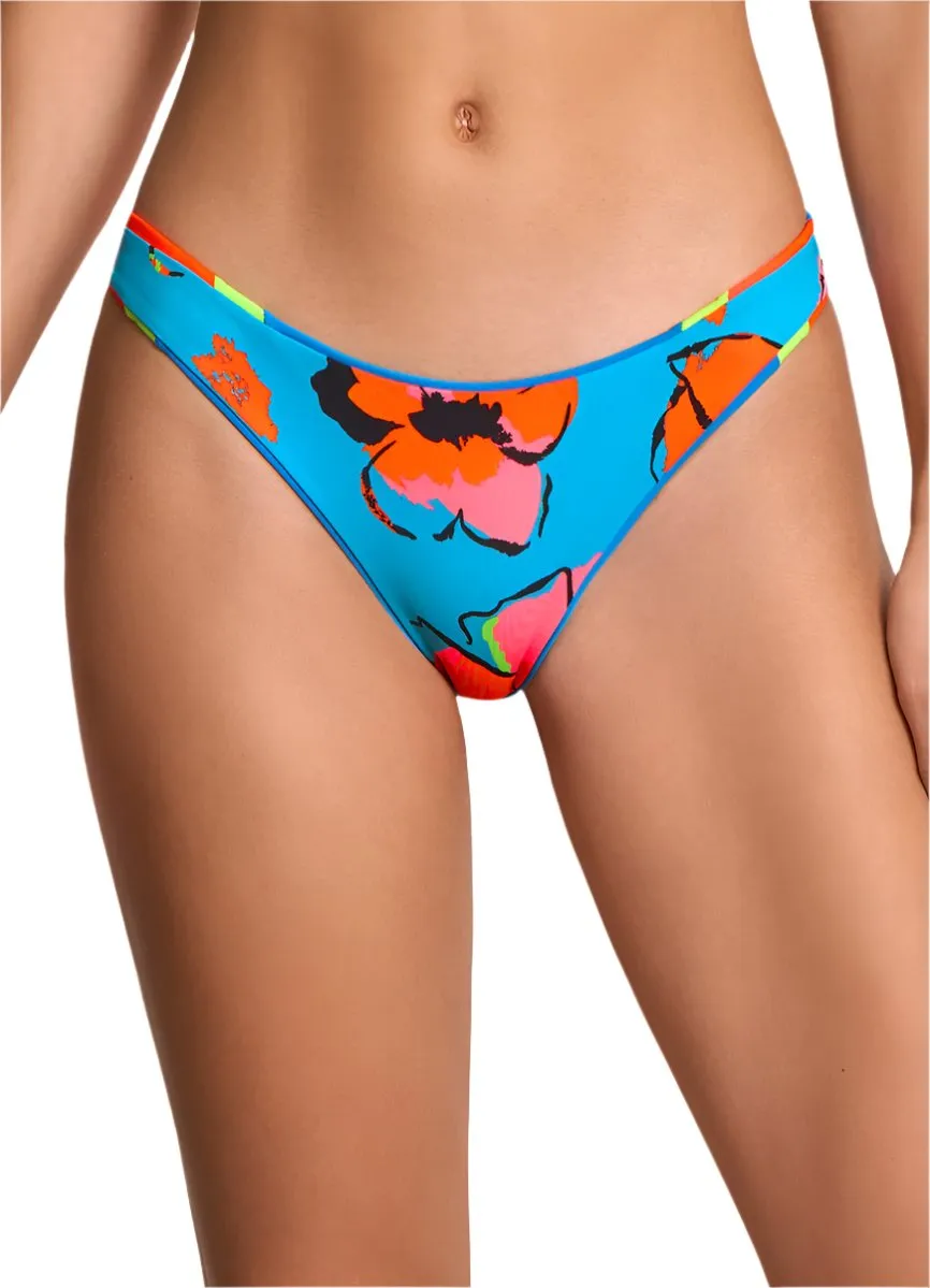 Maaji Ocean Blue Flirtt Thin Side Bikini Bottom