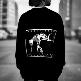 Mammoth | Oversized Black Sweatshirt