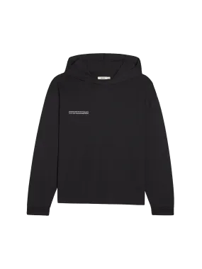 Men Organic Cotton Loungewear Top with C-FIBER™—black