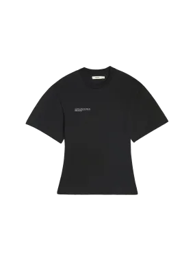 Mens Archive Organic Cotton Wide Sleeve T-shirt with C-FIBER™—black