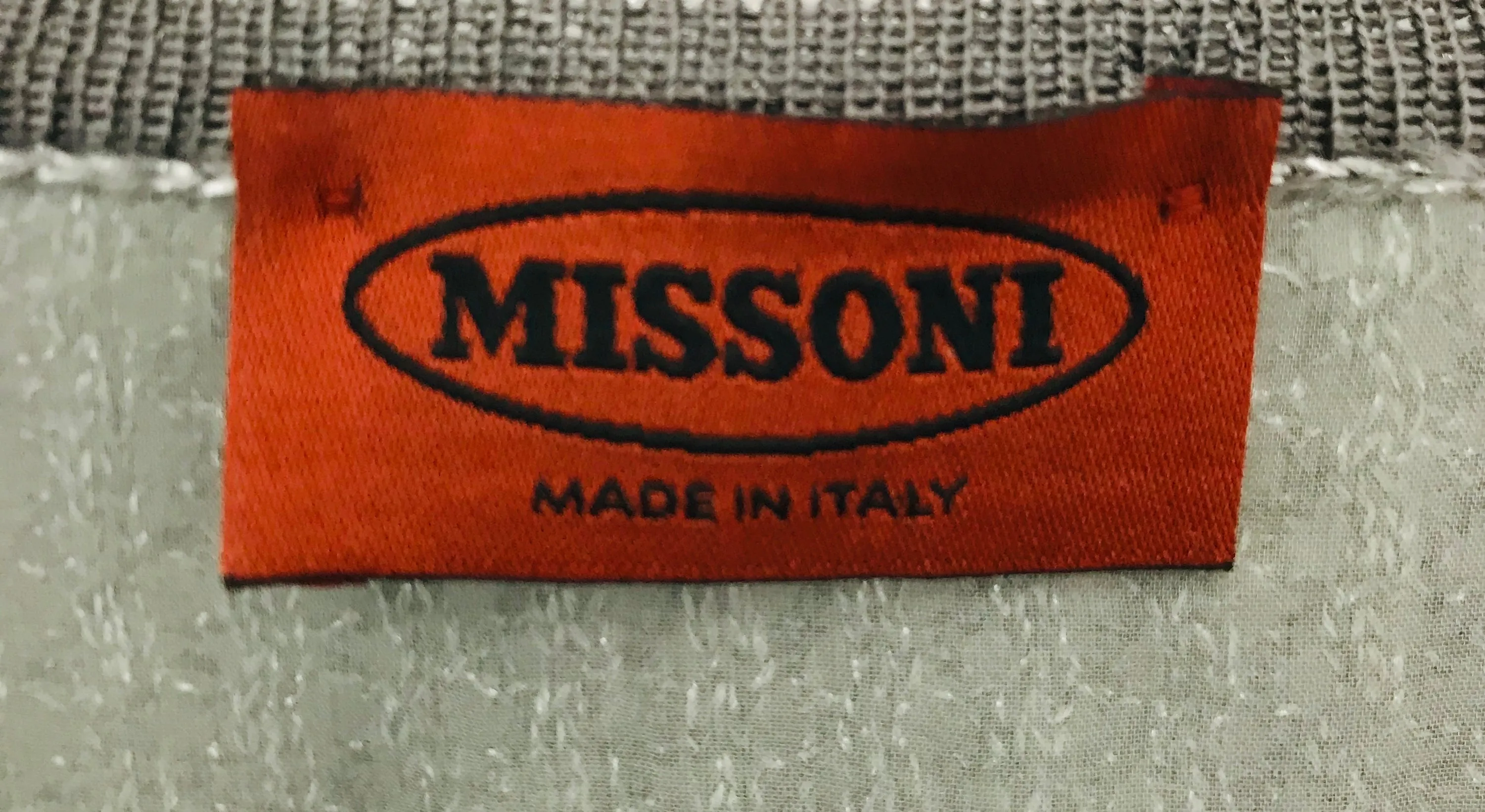 Missoni Metallic Knit Jumper. Size 42IT