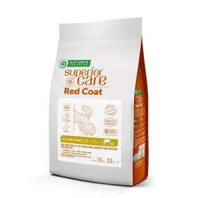 Nature's Protection Red Coat Grain-Free Dry Dog Food For Small And Mini Breeds Red Coated Dogs, Salmon And Krill