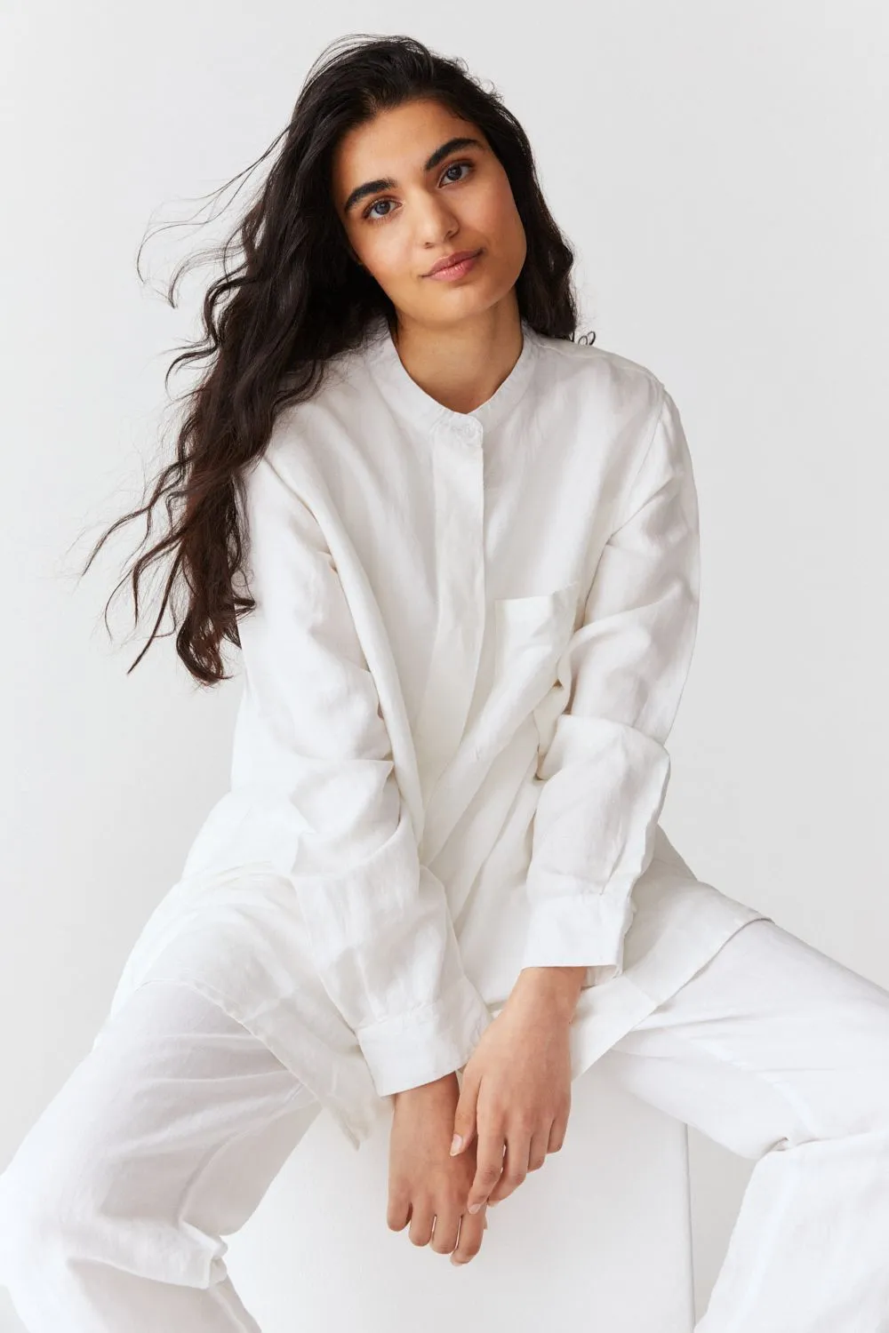 Oversized Grandad Shirt