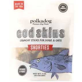 Polkadog Cod Skin Shorties Crunchy Sticks for Dogs & Cats, 2 lbs