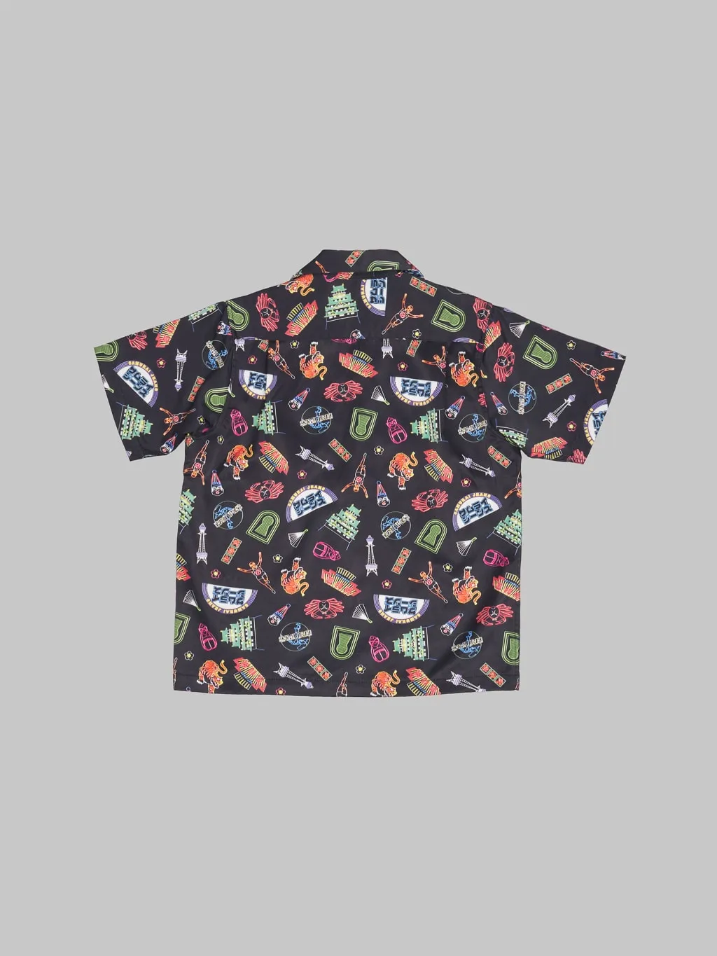 Samurai Jeans SSA25TH-OSK 25th Anniversary Osaka Neon Hawaiian Shirt