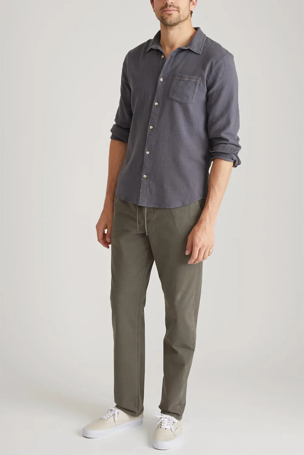 SATURDAY TWILL CHINO True Olive