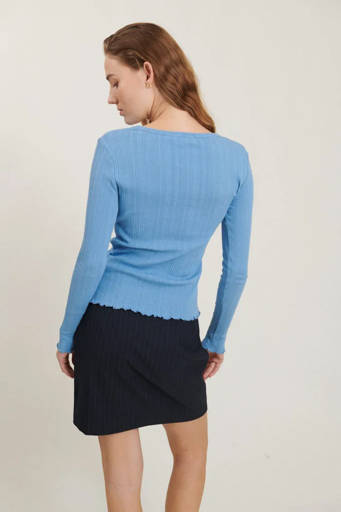 Scala LS Tee - Ashleigh Blue
