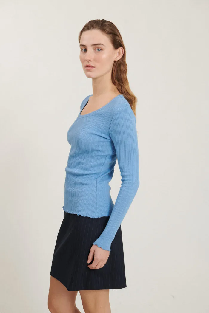 Scala LS Tee - Ashleigh Blue