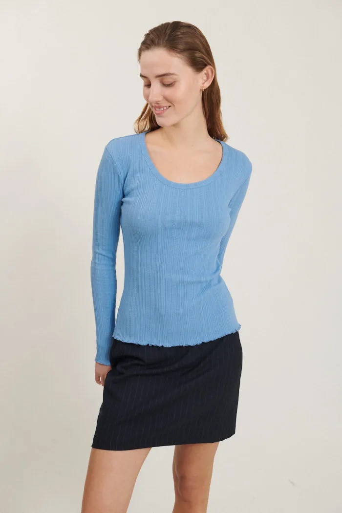 Scala LS Tee - Ashleigh Blue