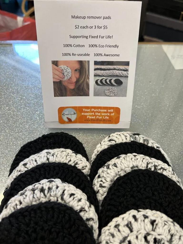 Set of 3 Makeup Remover Pads