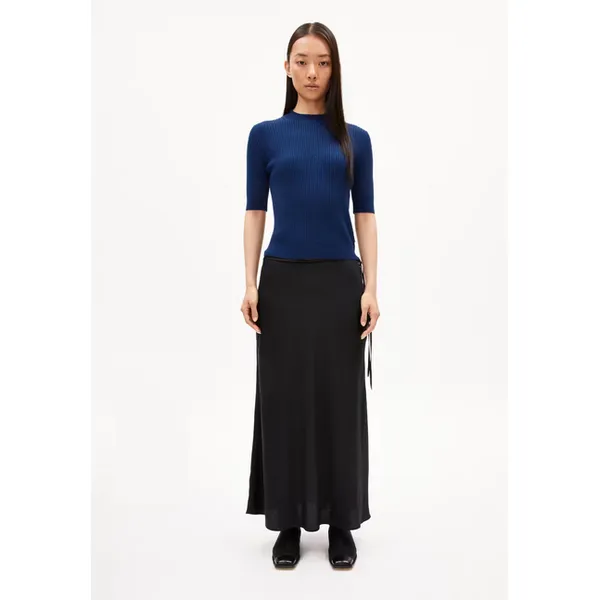 Siljiaa - Strickshirt Slim Fit aus Bio-Baumwoll Mix