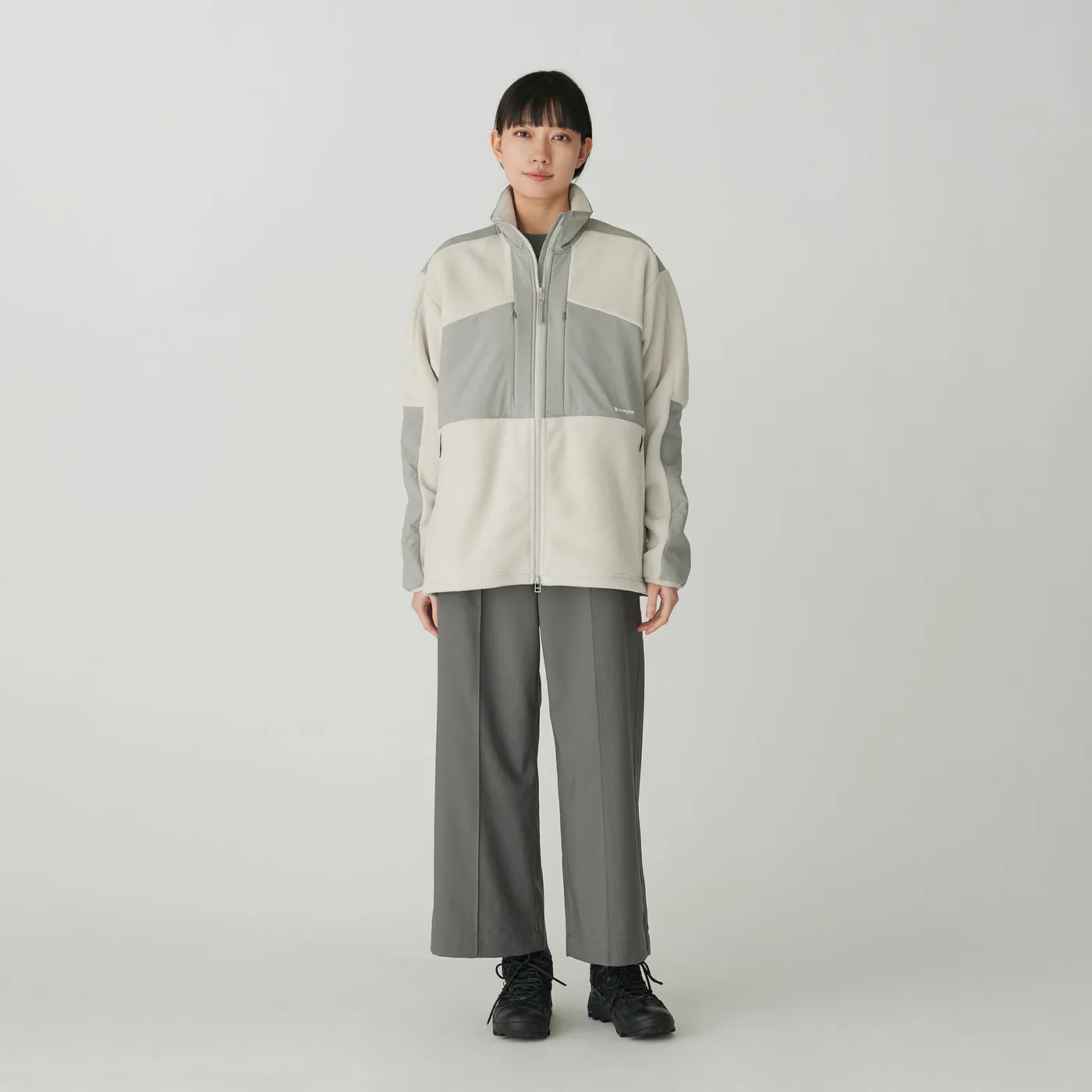 Snow Peak | Hybrid Wool Wide Pants | Grey