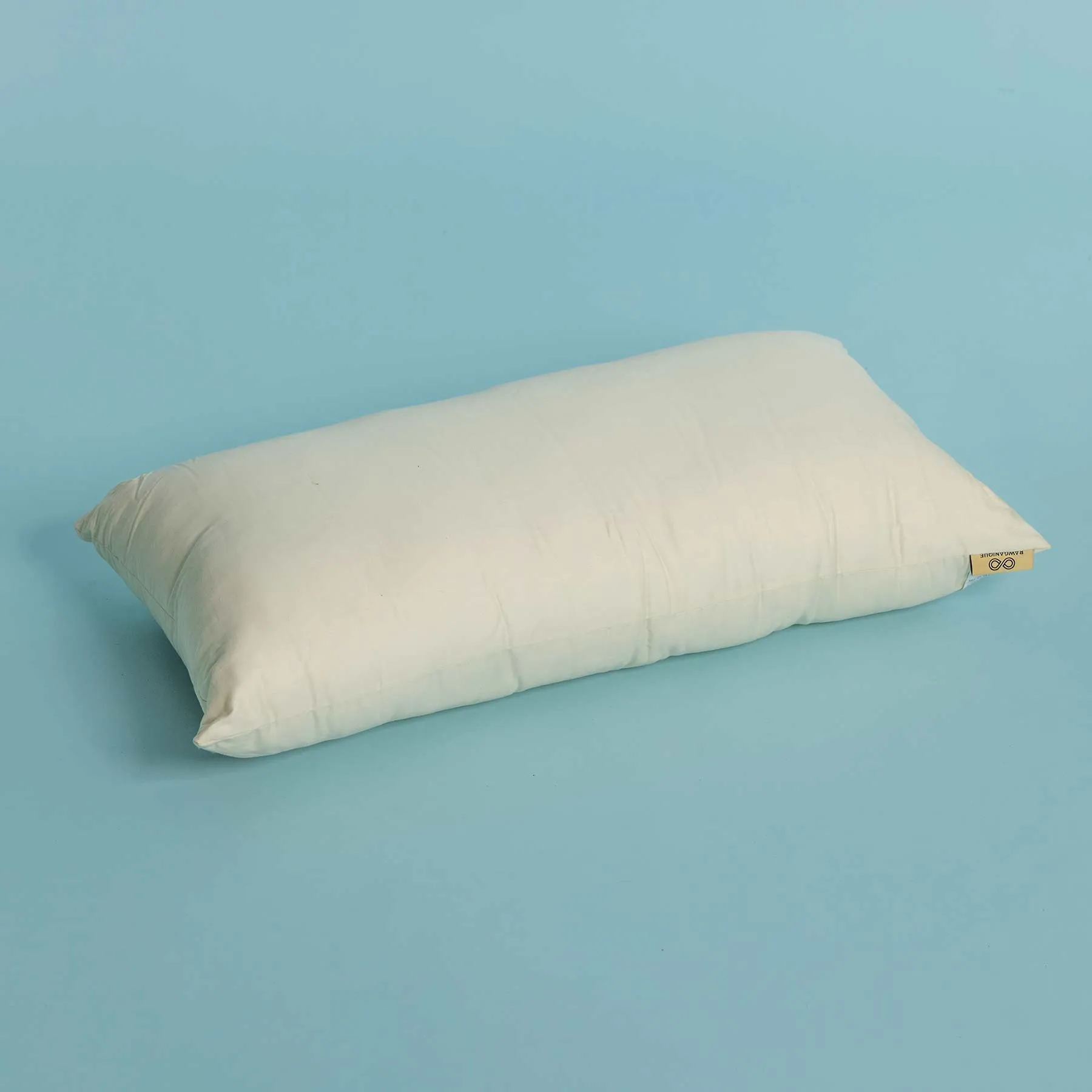 SOUTH CAROLINA 100% Organic Cotton Bed Pillow (Chemical-free; Handmade in USA)