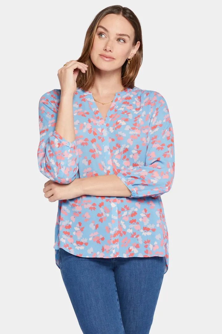 Spring Pintuck Blouse - Pacific Meadows