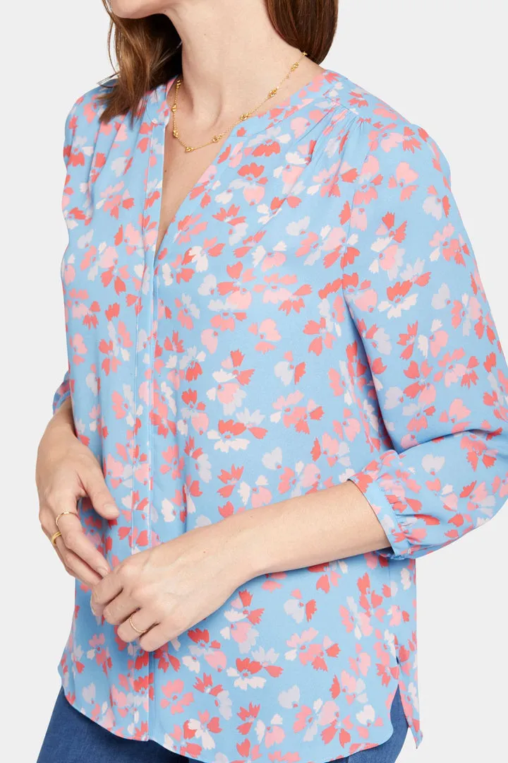 Spring Pintuck Blouse - Pacific Meadows