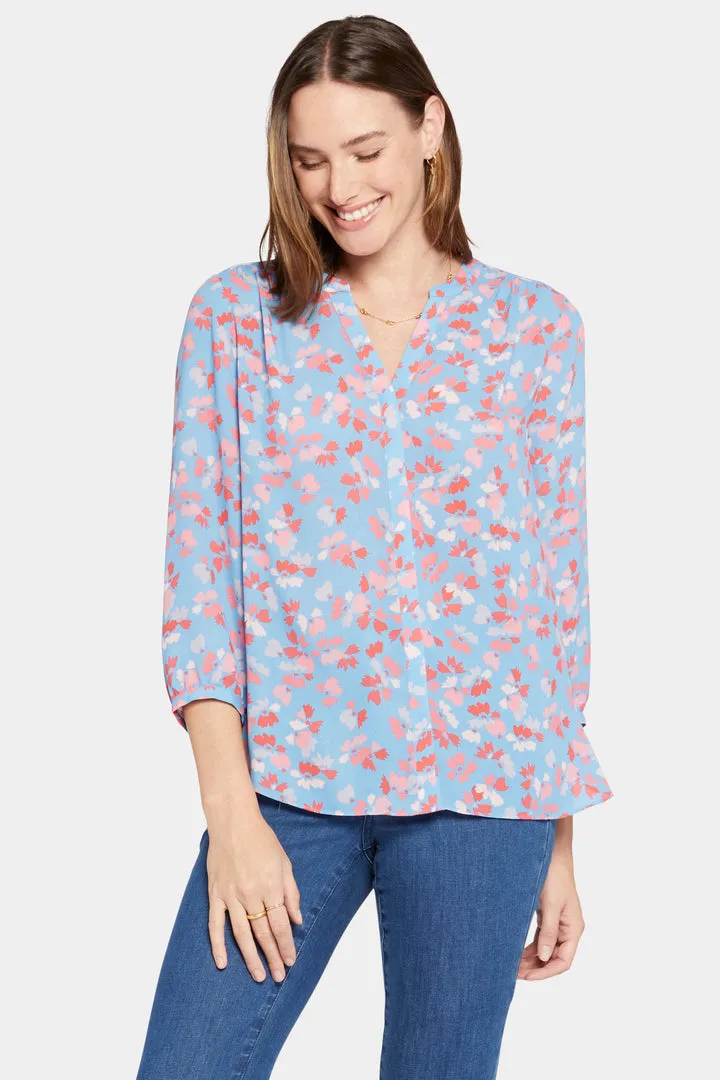 Spring Pintuck Blouse - Pacific Meadows