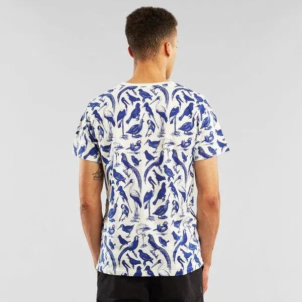 Stockholm Bluebirds - T-Shirt mit Allover Print