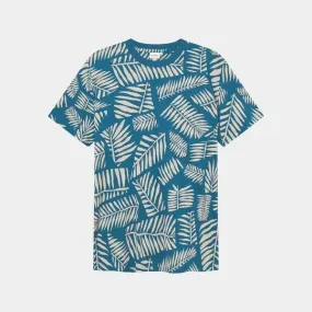 Stockholm Cut Leaf - T-Shirt mit Allover Print