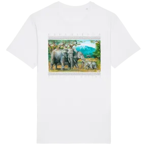 T-SHIRT "ELEPHANTS NOTES"