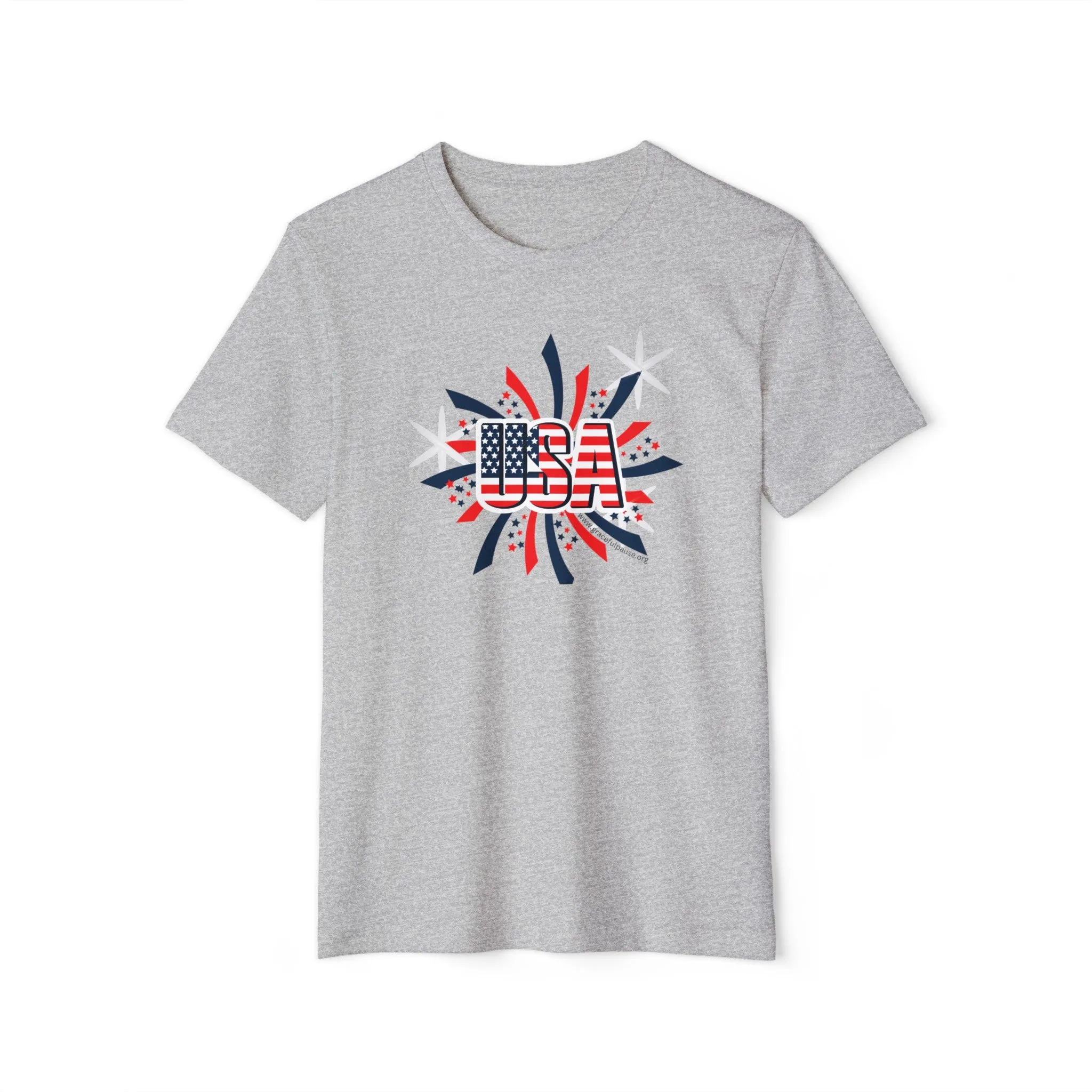 USA - Unisex Recycled Organic T-Shirt