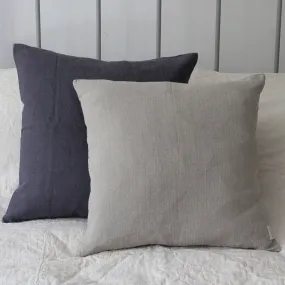 Washed Linen Cushion, Natural