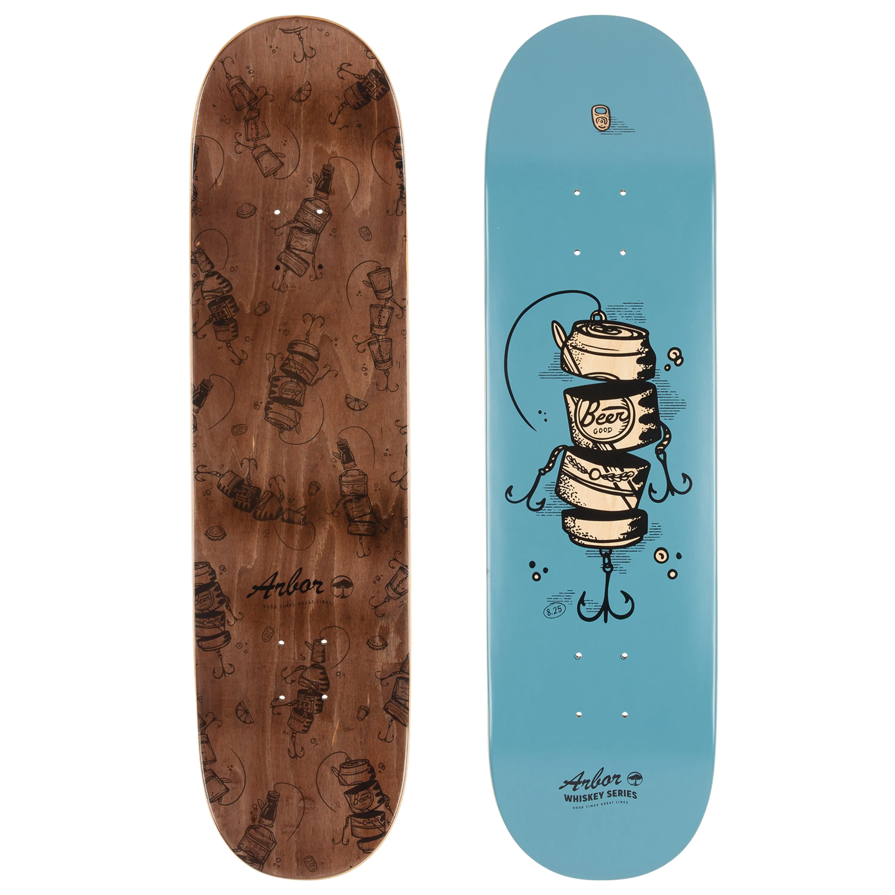 Whiskey 8.25 Upcycle Deck