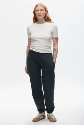 Women's Fitted Rib Tee in Marshmallow